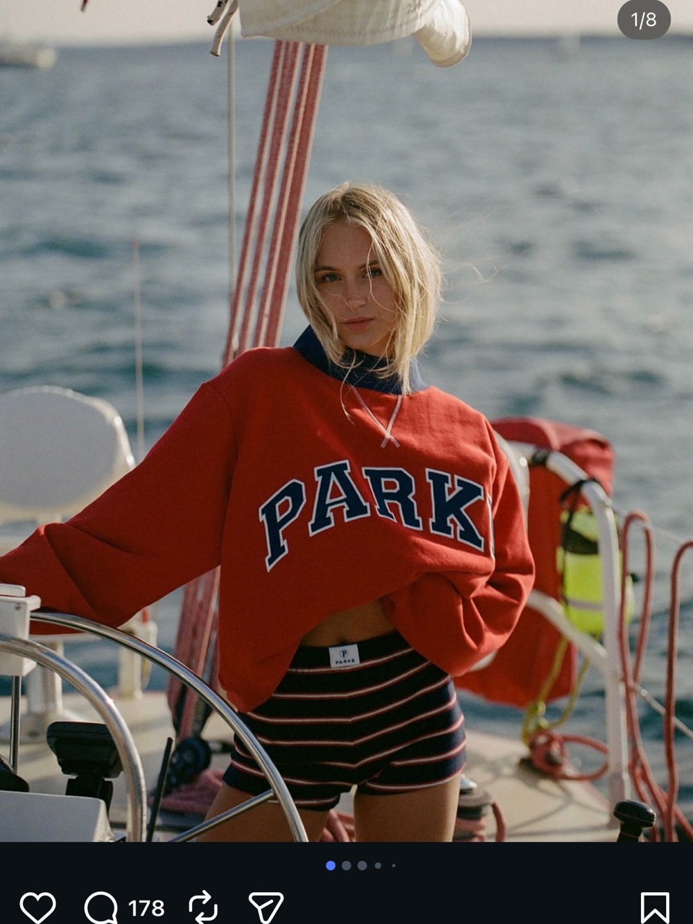 ISO this red Parke mockneck from coastal collection! Any size & under $100!!